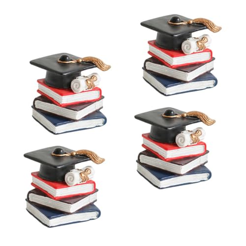 PERSELOSO 4 Stück Buch Harz Ornamente Cupcake Mini Kronen Kuchenaufsatz Individueller Kuchenaufsatz „Happy Birthday“ Kuchenaufsatz Hochzeitsdekorationen Tortenständer Dekoration Mini PERSELOSO 4 Stück Buch Harz Ornamente Cupcake Mini Kronen Kuchenaufsatz Individueller Kuchenaufsatz „Happy Birthday“ Kuchenaufsatz Hochzeitsdekorationen Tortenständer Dekoration Mini von PERSELOSO
