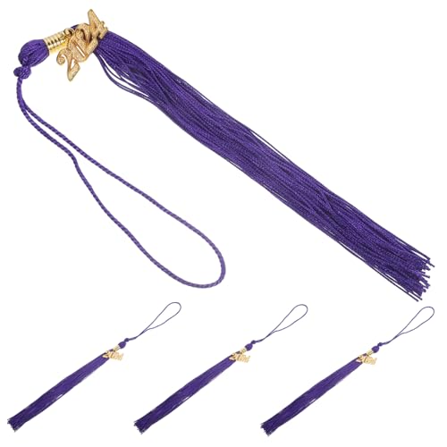 PERSELOSO 4 Stück Teiliges Abschlussmütze Quasten Graduierungszubehör für Abschlussfeiern Elegantes und Haltbares Design für Fotos mit Klassenkameraden Passend für Abschlusskappen Schöne PERSELOSO 4 Stück Teiliges Abschlussmütze Quasten Graduierungszubehör für Abschlussfeiern Elegantes und Haltbares Design für Fotos mit Klassenkameraden Passend für Abschlusskappen Schöne von PERSELOSO