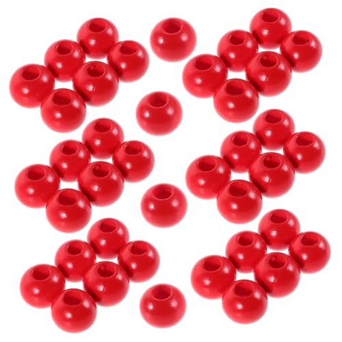 PERSELOSO 40 Stück Große Holzperlen für Diy Schmuckherstellung Runde Langlebige Holzperlen für Armbänder und Kreative Bastelprojekte Vielseitig Einsetzbar PERSELOSO 40 Stück Große Holzperlen für Diy Schmuckherstellung Runde Langlebige Holzperlen für Armbänder und Kreative Bastelprojekte Vielseitig Einsetzbar von PERSELOSO