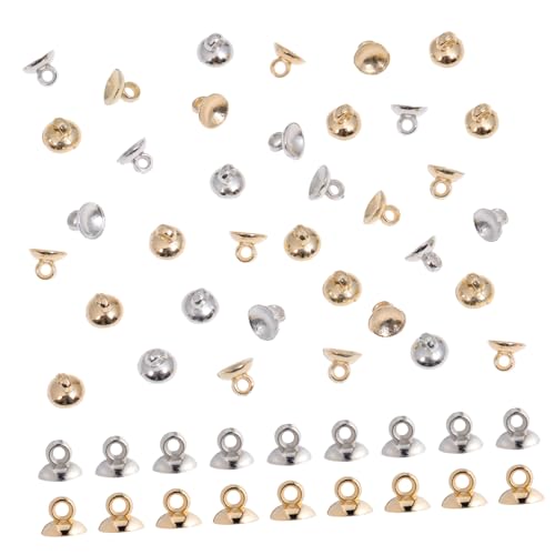 PERSELOSO 400Stücke Zubehör zur Schmuckherstellung Halbgebohrte Perlen Anhänger Verbindungsösen Ösennadeln DIY Schmuckdesign Schalenförmiges Design Leicht PERSELOSO 400Stücke Zubehör zur Schmuckherstellung Halbgebohrte Perlen Anhänger Verbindungsösen Ösennadeln DIY Schmuckdesign Schalenförmiges Design Leicht von PERSELOSO