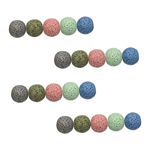 PERSELOSO 40Stücke Perlen Natürliche Lose Perlen für DIY Schmuckherstellung Armbänder und Gemischte Farben Glatte Oberfläche Vielseitig Einsetzbar PERSELOSO 40Stücke Perlen Natürliche Lose Perlen für DIY Schmuckherstellung Armbänder und Gemischte Farben Glatte Oberfläche Vielseitig Einsetzbar von PERSELOSO