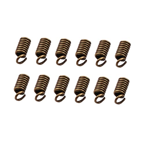 PERSELOSO 5 Packungen Frühlingsschnalle Schmuck Endkappen Für Die Schmuckherstellung Schlüssel Reiz Perlen Für Schmuckhersteller Federschnalle Halskettenanschluss Diy -schmuckanschlüsse PERSELOSO 5 Packungen Frühlingsschnalle Schmuck Endkappen Für Die Schmuckherstellung Schlüssel Reiz Perlen Für Schmuckhersteller Federschnalle Halskettenanschluss Diy -schmuckanschlüsse von PERSELOSO