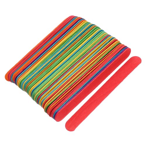 PERSELOSO 50 Stück Bunte Jumbo Bastelstäbchen für DIY Projekte Kunsthandwerk und Familienaktivitäten für Kreative Bastelideen und Motorische Fähigkeiten von Kindern PERSELOSO 50 Stück Bunte Jumbo Bastelstäbchen für DIY Projekte Kunsthandwerk und Familienaktivitäten für Kreative Bastelideen und Motorische Fähigkeiten von Kindern von PERSELOSO