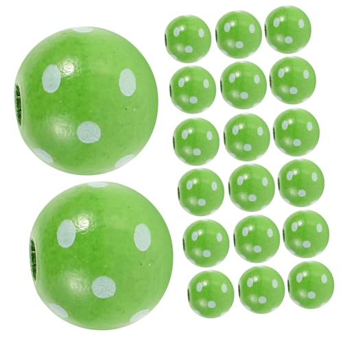 PERSELOSO 50 Stück Patrick's Day Holzperlen Runde Holz Spacer Perlen für Diy Bastelprojekte Grüne Farbvariante für Dekorationen und Partys Langlebige und Robuste Materialien Ergänzung für PERSELOSO 50 Stück Patrick's Day Holzperlen Runde Holz Spacer Perlen für Diy Bastelprojekte Grüne Farbvariante für Dekorationen und Partys Langlebige und Robuste Materialien Ergänzung für von PERSELOSO