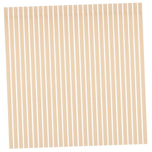 PERSELOSO 50 Stück Quadratische Bambussticks für Diy Projekte und Architekturmodelle Vielseitige Bastelmaterialien für Kreative Anwendungen von PERSELOSO