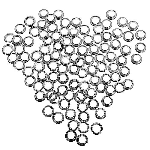 PERSELOSO 50Sätze Metallösen für Stoffe Hochleistungs Ösen Innendurchmesser Lösung für DIY Projekte für Kleidung Taschen und Mehr Einfach zu Installieren PERSELOSO 50Sätze Metallösen für Stoffe Hochleistungs Ösen Innendurchmesser Lösung für DIY Projekte für Kleidung Taschen und Mehr Einfach zu Installieren von PERSELOSO
