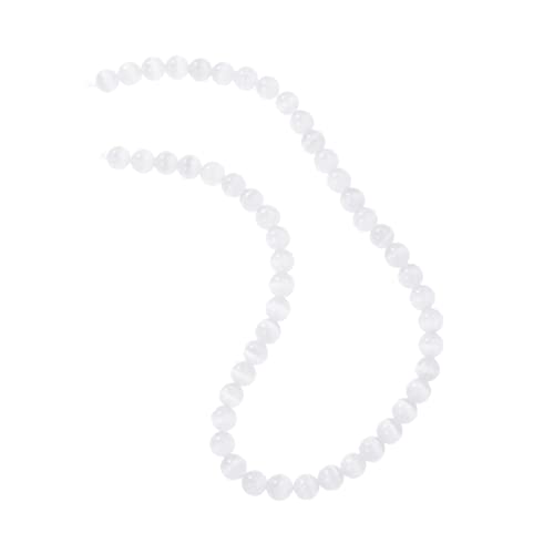 PERSELOSO 50Stück Edelstein Armband Natürlichem Katzenauge Glänzende Runde Perlen Unisex Schmuck für Besondere Anlässe PERSELOSO 50Stück Edelstein Armband Natürlichem Katzenauge Glänzende Runde Perlen Unisex Schmuck für Besondere Anlässe von PERSELOSO
