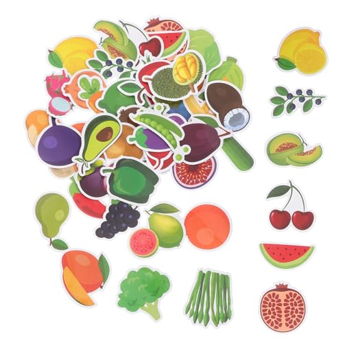 PERSELOSO 50Stücke Cartoon Und Gemüseaufkleber Für Kreative Sticker Für Scrapbooking Wanddekoration Und Schulprojekte Lebendige Designs Für Einsatz Im Klassenzimmer Und Mehr PERSELOSO 50Stücke Cartoon Und Gemüseaufkleber Für Kreative Sticker Für Scrapbooking Wanddekoration Und Schulprojekte Lebendige Designs Für Einsatz Im Klassenzimmer Und Mehr von PERSELOSO