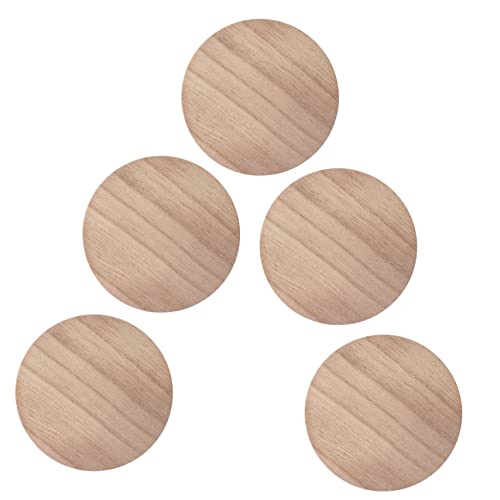 PERSELOSO 5Stücke Unbemalte Runde Holzscheiben Massivem Holz für DIY Handwerksprojekte als Dekoration Bastelzubehör und Praktische Untersetzer für Verschiedene Anwendungen PERSELOSO 5Stücke Unbemalte Runde Holzscheiben Massivem Holz für DIY Handwerksprojekte als Dekoration Bastelzubehör und Praktische Untersetzer für Verschiedene Anwendungen von PERSELOSO