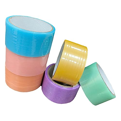 PERSELOSO 6 Rollen Klebeband Bunte Klebebänder für DIY und Stressabbau Hochwertige Haftende Klebetapes für Kreative Projekte von PERSELOSO