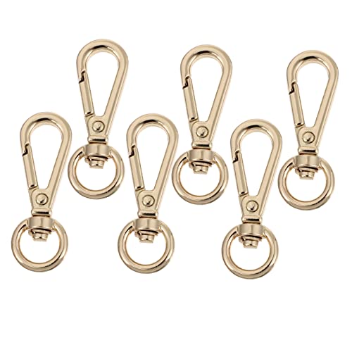PERSELOSO 6 Stück Teiliges Bag Clasps Connector Verstellbare Schnallen für Handtaschen DIY Zubehör Hochwertigem für Kreative Projekte und Taschenaccessoires PERSELOSO 6 Stück Teiliges Bag Clasps Connector Verstellbare Schnallen für Handtaschen DIY Zubehör Hochwertigem für Kreative Projekte und Taschenaccessoires von PERSELOSO