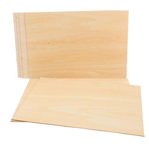 PERSELOSO 6 Stück Unbehandelte Holzplatten für Diy Projekte Malen Zeichnen Gravieren Brandmalerei und Schneiden für und Kreative Bastelarbeiten PERSELOSO 6 Stück Unbehandelte Holzplatten für Diy Projekte Malen Zeichnen Gravieren Brandmalerei und Schneiden für und Kreative Bastelarbeiten von PERSELOSO