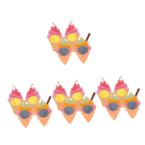 PERSELOSO 8 Stck. Lustige Eiscreme Sonnenbrille Hawaii Party Brille Leichte Party Accessoires für Strand Pool Fotorequisiten Farbiges Design für Besondere Anlässe PERSELOSO 8 Stck. Lustige Eiscreme Sonnenbrille Hawaii Party Brille Leichte Party Accessoires für Strand Pool Fotorequisiten Farbiges Design für Besondere Anlässe von PERSELOSO