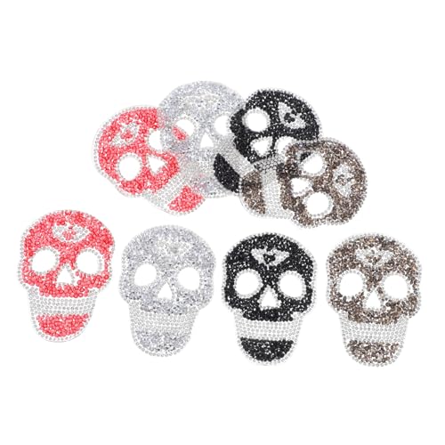 PERSELOSO 8 Stück Strass-aufnäher: -aufnäher Zum Aufbügeln – Diy-applikationen Im Punk-stil, Halloween-kleidungsdekoration Für Kleidung, Schuhe, Taschen, Hüte, Reparatur PERSELOSO 8 Stück Strass-aufnäher: -aufnäher Zum Aufbügeln – Diy-applikationen Im Punk-stil, Halloween-kleidungsdekoration Für Kleidung, Schuhe, Taschen, Hüte, Reparatur von PERSELOSO