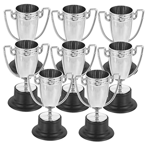 PERSELOSO 8Stücke Mini Trophäen für Teilig Dekorative Auszeichnung für Wettbewerbe Partyspiel und Schulveranstaltungen Leicht und Handlich Gold von PERSELOSO