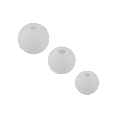 PERSELOSO 9 Stück Teiliges DIY Kristall Epoxidharz Silikonformen Kugelform Mini Stern Ball Silikonformen für Kreative Bastelprojekte für Schmuckherstellung und Handarbeiten von PERSELOSO