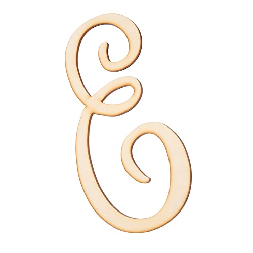 PERSELOSO Buchstabendekoration aus Holz unvollendet unbemalt geschnitzt kursiv Alphabet LED anfängliches Riesige Buchstaben für die Wanddekoration DIY Hanging Decoration großer Brief PERSELOSO Buchstabendekoration aus Holz unvollendet unbemalt geschnitzt kursiv Alphabet LED anfängliches Riesige Buchstaben für die Wanddekoration DIY Hanging Decoration großer Brief von PERSELOSO