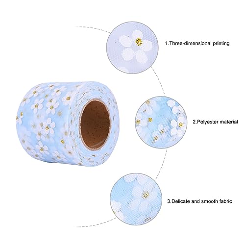 PERSELOSO DIY Mullband mit Pflaumenblüten Design Yards Dekoratives Band für Kopfschmuck und Kleidung Leicht und Langlebig PERSELOSO DIY Mullband mit Pflaumenblüten Design Yards Dekoratives Band für Kopfschmuck und Kleidung Leicht und Langlebig von PERSELOSO