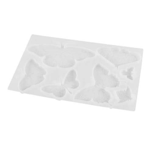 PERSELOSO DIY Schmetterlings Silikonform für Epoxidharz Gießform für Dekorative Anhänger Schlüsselanhänger und Schmuck Wiederverwendbar Leicht zu Reinigen Kunsthandwerk von PERSELOSO