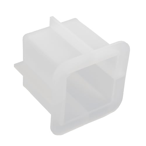 PERSELOSO DIY Silikonform für Rechteckige Kerzenhalter Hochwertige Gießform für Kreative Handwerksprojekte für Bastelarbeiten und Heimdekoration Langlebig und Flexibel von PERSELOSO