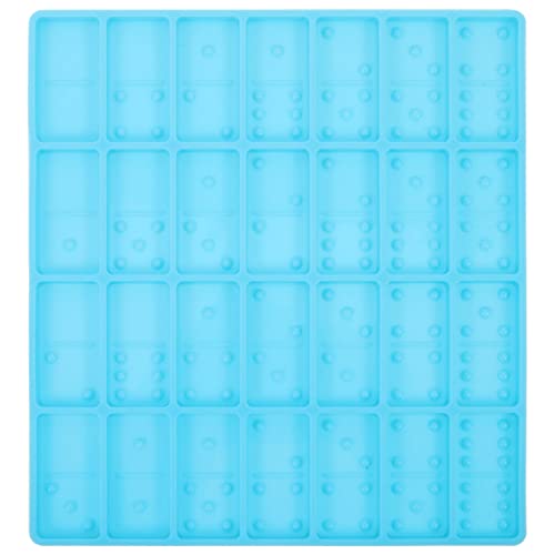 PERSELOSO Domino Silikonform für DIY Bastelprojekte Wiederverwendbare Epoxidharz Gießform Leicht zu Entformen Langlebig für Kreative Handarbeiten mit Glänzender Oberfläche PERSELOSO Domino Silikonform für DIY Bastelprojekte Wiederverwendbare Epoxidharz Gießform Leicht zu Entformen Langlebig für Kreative Handarbeiten mit Glänzender Oberfläche von PERSELOSO