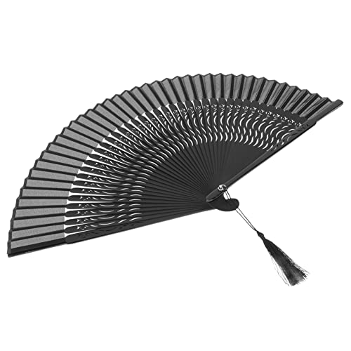 PERSELOSO Faltbarer Handfächer mit Quaste Chinesischer Stil Dekorativer Fächer für Tanz Sommer Accessoire Tragbar und Leicht für Partys und Hochzeiten Kreative Wanddekoration PERSELOSO Faltbarer Handfächer mit Quaste Chinesischer Stil Dekorativer Fächer für Tanz Sommer Accessoire Tragbar und Leicht für Partys und Hochzeiten Kreative Wanddekoration von PERSELOSO
