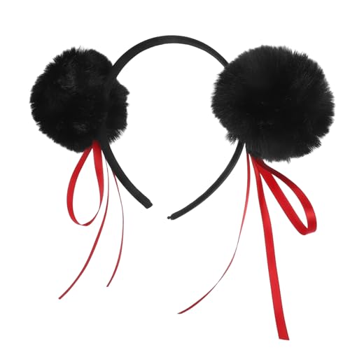 PERSELOSO Flauschiges Ball Stirnband für Nezha Kostümdekoration für Frauen und Mädchen bei Karneval und Halloween Party Cosplay PERSELOSO Flauschiges Ball Stirnband für Nezha Kostümdekoration für Frauen und Mädchen bei Karneval und Halloween Party Cosplay von PERSELOSO