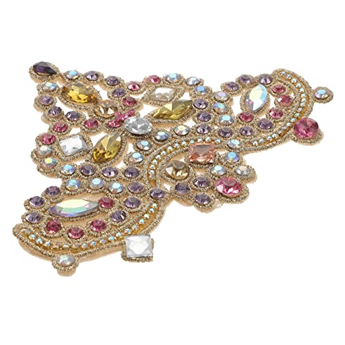 PERSELOSO Glitzer Strass Patch Aufbügeln für DIY Kleidung Schuhe Accessoires Hochwertige Applikation für Jeans Hochzeitskleider Handwerksprojekte Selbstklebend Langlebig PERSELOSO Glitzer Strass Patch Aufbügeln für DIY Kleidung Schuhe Accessoires Hochwertige Applikation für Jeans Hochzeitskleider Handwerksprojekte Selbstklebend Langlebig von PERSELOSO