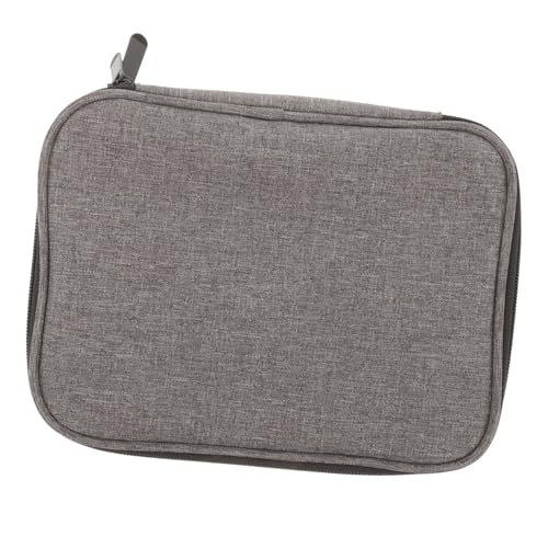 PERSELOSO Große Stricknadel Aufbewahrungstasche Oxford Nadeletui Für Rundstricknadeln Und Häkelzubehör Robuste Und Geräumige Stricktasche Für Handarbeitsbedarf von PERSELOSO