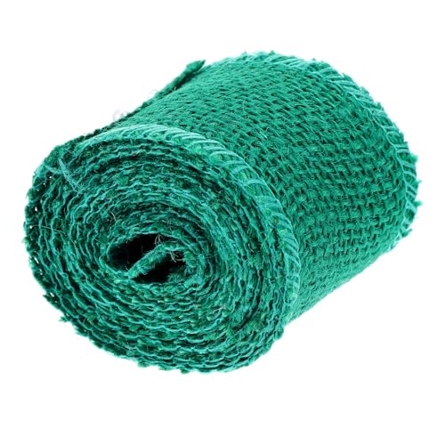 PERSELOSO Grünes Juteband für Weihnachtsdekoration Handgefertigtes Sackleinenband Breit für Bastelprojekte Kränze Hochzeiten und Vielseitige DIY Anwendungen PERSELOSO Grünes Juteband für Weihnachtsdekoration Handgefertigtes Sackleinenband Breit für Bastelprojekte Kränze Hochzeiten und Vielseitige DIY Anwendungen von PERSELOSO
