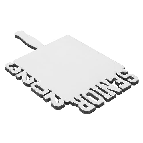 PERSELOSO Handheld Sublimation Fotorahmen Holz für Abschlussfeier Personalisierbarer Bilderrahmen Kreatives für Unvergessliche Erinnerungen mit Freunden und Familie von PERSELOSO
