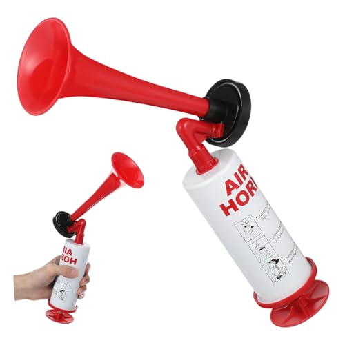 PERSELOSO Manuelles Air Horn Tragbare Handhupe Aus Plastik Und Laute Geräusche Für Sportveranstaltungen Fußballfeiern PERSELOSO Manuelles Air Horn Tragbare Handhupe Aus Plastik Und Laute Geräusche Für Sportveranstaltungen Fußballfeiern von PERSELOSO