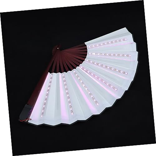 PERSELOSO LED Glühender Faltfächer Performance Fächer Prop für Bar Party und Nachtclub Kreatives Tragbares und Sicheres Design für Verschiedene Anlässe PERSELOSO LED Glühender Faltfächer Performance Fächer Prop für Bar Party und Nachtclub Kreatives Tragbares und Sicheres Design für Verschiedene Anlässe von PERSELOSO
