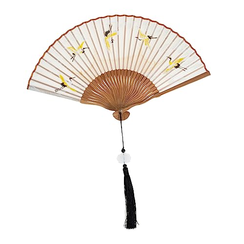 PERSELOSO Retro Stil Seidenfächer Faltbarer Chinesischer Handfächer Wanddekoration für und Festlichkeiten Kunsthandwerk mit für Tanz und Kostüm Kollokationen PERSELOSO Retro Stil Seidenfächer Faltbarer Chinesischer Handfächer Wanddekoration für und Festlichkeiten Kunsthandwerk mit für Tanz und Kostüm Kollokationen von PERSELOSO