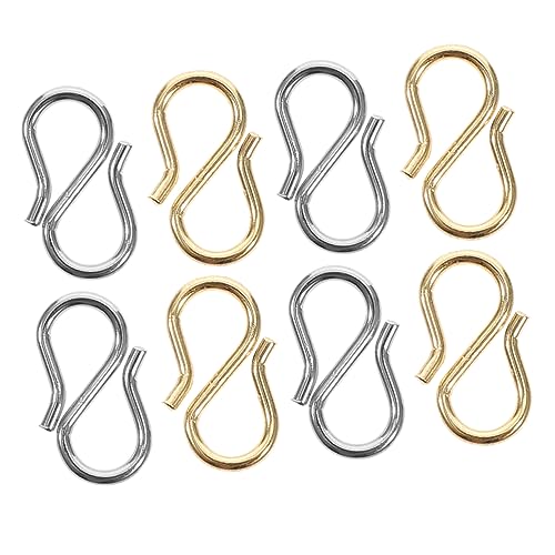 PERSELOSO S Verschluss DIY Schmuckverbindung für Armbänder und Langlebig und Rostfrei für Handarbeiten und von PERSELOSO