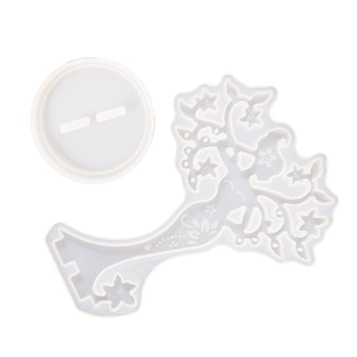 PERSELOSO Schmuckhalter Silikonform DIY Epoxidharz Gießform für Schmuckständer Einzigartiges Design Flexible und Langlebige Materialien für Kreative Bastelprojekte PERSELOSO Schmuckhalter Silikonform DIY Epoxidharz Gießform für Schmuckständer Einzigartiges Design Flexible und Langlebige Materialien für Kreative Bastelprojekte von PERSELOSO
