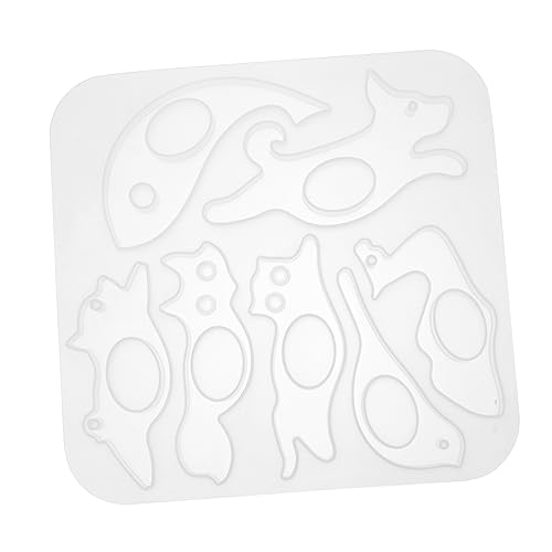 PERSELOSO Silikon Seite Halter Mold Handgemachtes Lesezeichen Ring Gießform für DIY Flexible Silikonform für Kunstwerke mit Getrockneten und Pigmenten von PERSELOSO