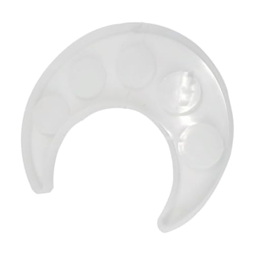 PERSELOSO Silikonform Monduntersetzer für Epoxidharz Diy Mondförmige Matte Einfach zu Entformen nicht Haftend für Kreative Bastelprojekte von PERSELOSO