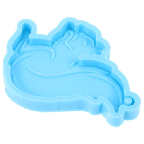 PERSELOSO Silikonform für Schlüsselanhänger Charm DIY Gießform Wiederverwendbare Silikonform für Bastelprojekte Langlebig und Antihaftbeschichtet von PERSELOSO