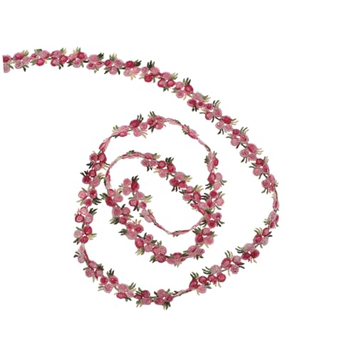 PERSELOSO Stickerei Spitze Kunsthandwerk Stoffband Gänseblümchen-stickerei Dekorativ Blumenband Schnürsenkel Spitzenbesatz Zum Nähen Gefälschte Blumen Bestickt Trimmen Rosig Polyestergarn PERSELOSO Stickerei Spitze Kunsthandwerk Stoffband Gänseblümchen-stickerei Dekorativ Blumenband Schnürsenkel Spitzenbesatz Zum Nähen Gefälschte Blumen Bestickt Trimmen Rosig Polyestergarn von PERSELOSO