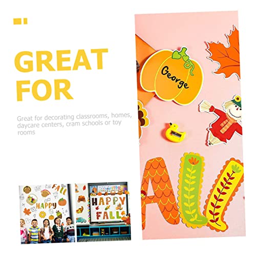 PERSELOSO Thanksgiving Herbst Dekoration Papier Ausschnitte Teilig mit Klebepunkten Kürbis Truthahn Sonnenblume Ahornblatt für Pinnwand Klassenzimmer Wand und Türdeko PERSELOSO Thanksgiving Herbst Dekoration Papier Ausschnitte Teilig mit Klebepunkten Kürbis Truthahn Sonnenblume Ahornblatt für Pinnwand Klassenzimmer Wand und Türdeko von PERSELOSO