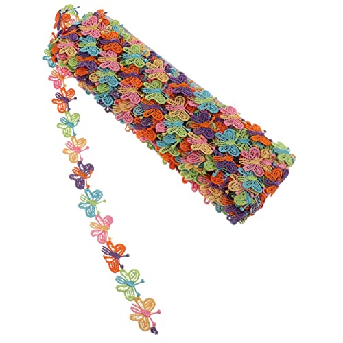 PERSELOSO Yards Gesticktes Cartoon Stil Band für DIY Kinderbekleidung Polyesterseide Spitze für Hochzeitsbesatz und Bastelprojekte PERSELOSO Yards Gesticktes Cartoon Stil Band für DIY Kinderbekleidung Polyesterseide Spitze für Hochzeitsbesatz und Bastelprojekte von PERSELOSO