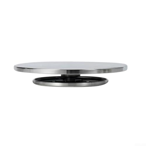 Drehteller für Skulpturen und Kuchen, Aluminium, 360-Grad-Drehung (20 cm unter 12 cm) von PETSTIBLE
