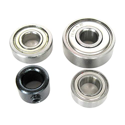 PETSTIBLE 4 x Oberfräsen-Bit-Lager-Zubehör, Lager und Anschlagring, passend für Fräserköpfe, oben montiert, 1/2 5/8 3/4 PETSTIBLE 4 x Oberfräsen-Bit-Lager-Zubehör, Lager und Anschlagring, passend für Fräserköpfe, oben montiert, 1/2 5/8 3/4 von PETSTIBLE
