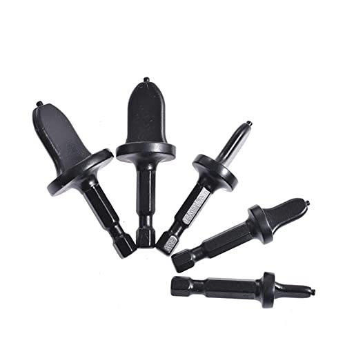 PETSTIBLE 5-teiliges Bördelset für Klimaanlage, Kupferrohr, Bördel-Set, 19 mm, 15,9 mm, 12,7 mm, 9,5 mm ), 1/1 6,3 mm von PETSTIBLE