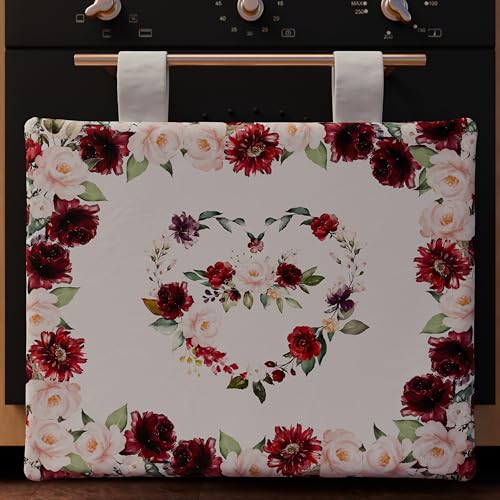 PETTI Artigiani Italiani - Zubehör für Küchentextilien, Backofenabdeckung 40 x 50 cm aus Mikrofaser, Moderne Backofenabdeckung mit Digitaldruck mit Blumenmuster 07, 100% Made in Italy PETTI Artigiani Italiani - Zubehör für Küchentextilien, Backofenabdeckung 40 x 50 cm aus Mikrofaser, Moderne Backofenabdeckung mit Digitaldruck mit Blumenmuster 07, 100% Made in Italy von PETTI Artigiani Italiani