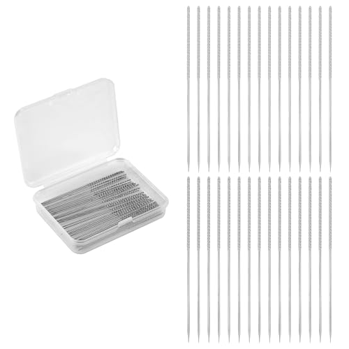 30 Snag Repair Nadel, 6,2cm Nähnadeln Snag Nab It Tool Handwerk Nähen Pullover Nadel Sticknadeln Snag Reparaturwerkzeug für Gewebte Gestrickte Kleidung Fixer 30 Snag Repair Nadel, 6,2cm Nähnadeln Snag Nab It Tool Handwerk Nähen Pullover Nadel Sticknadeln Snag Reparaturwerkzeug für Gewebte Gestrickte Kleidung Fixer von PEUTIER
