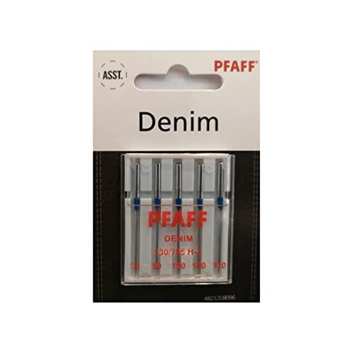 PFAFF 5 Nähmaschinennadeln 130/705H Stärke 90-110 Sortiment für Jeans/Denim von PFAFF