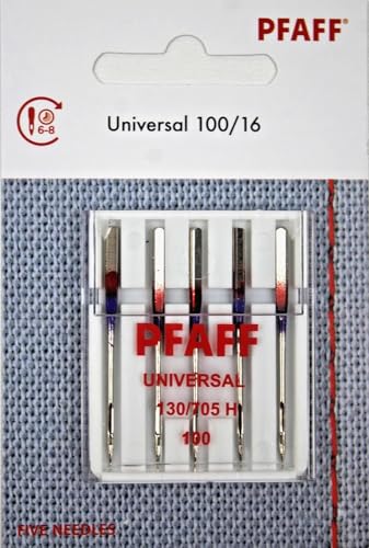 PFAFF 5 Nähmaschinennadeln Universal 130/705H Stärke 100 von PFAFF