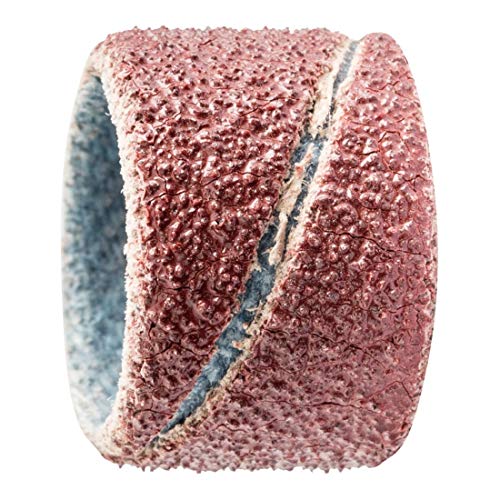 PFERD 147733 Schleifhülsen, Ausführung Korund A, Zylindrische Form, 80 Korngröße, 10mm x 13mm, 100 Stück von PFERD